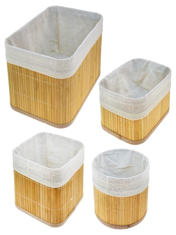 LUCA MİA BAGGY BAMBOO SEPET 4 LÜ LM-6015