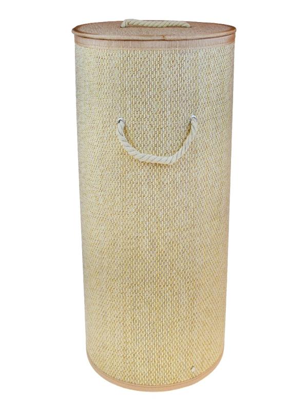 LUCA MİA BAGGY BEIGE YUVARLAK ÇAMAŞIR SEPETİ LM-6027