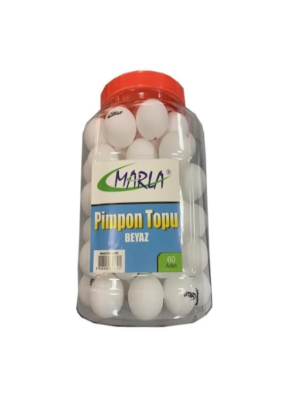 MARLA PİNPON TOPU BEYAZ W 876