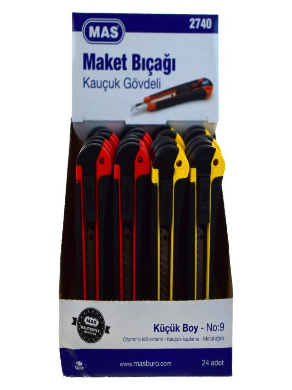 MAS MAKET BIÇAĞI KAUÇUK GÖVDELİ NO:9 2740