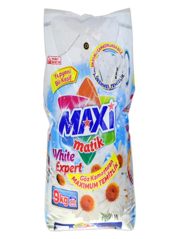 MAXİ MATİK WHITE TOZ DETERJAN 9 KG