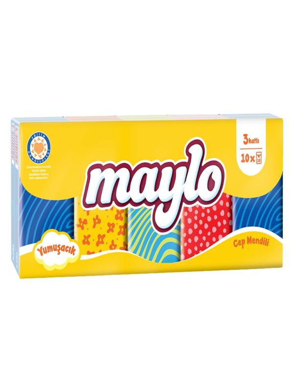 MAYLO CEP MENDİLİ 10 LU