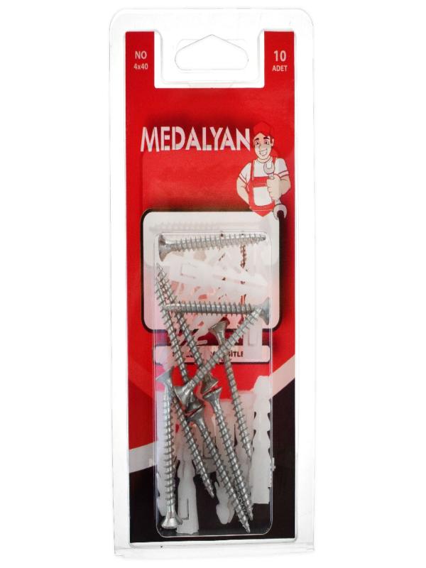 MEDALYAN DÜBELLİ VİDA 4*40 DL-34