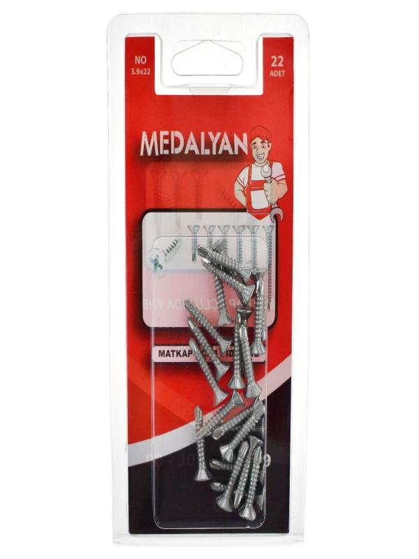 MEDALYAN MATKAP UÇLU VİDA 3.9*22 DL-09