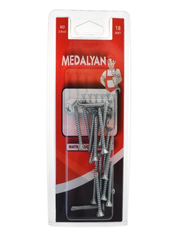 MEDALYAN MATKAP UÇLU VİDA 3.9*32 DL-10