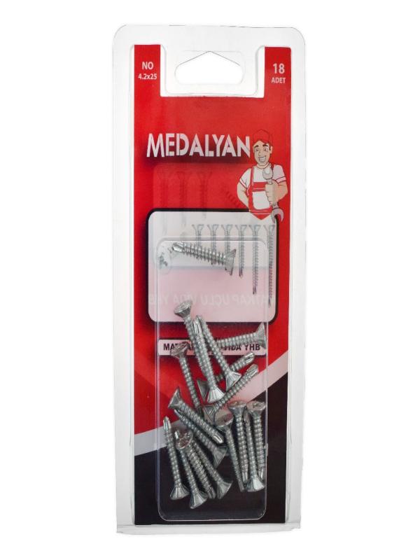 MEDALYAN MATKAP UÇLU VİDA 4.2*25 DL-11