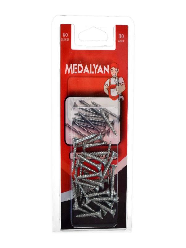 MEDALYAN SUNTA VİDASI 3.5*25 DL-02