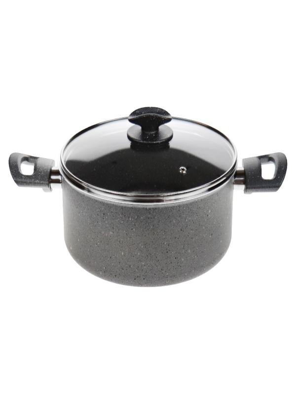 MEHTAP GRANİT TENCERE GRİ 24 CM