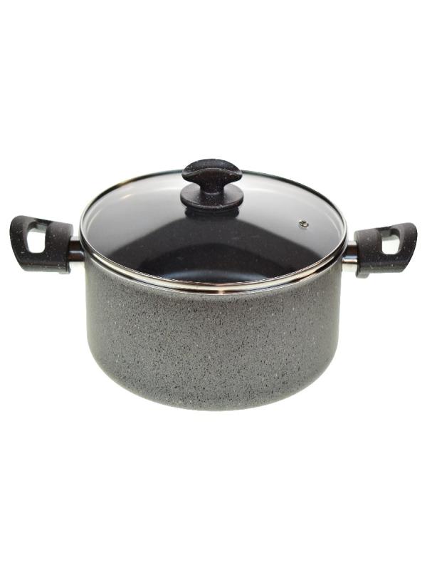 MEHTAP GRANİT TENCERE GRİ 26 CM