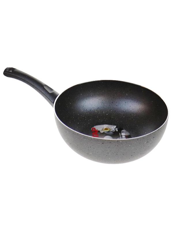 MEHTAP GRANİT WOK TAVA GRİ 28 CM