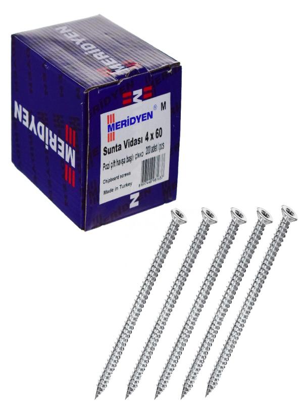 MERİDYEN 4*60 SUNTA VİDA ÇİNKO PK:200