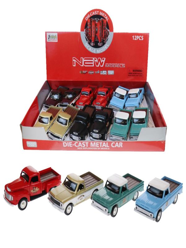 METAL 1:36 ÇEKBIRAK SESLİ IŞIKLI KLASİK PİCK-UP FY6128