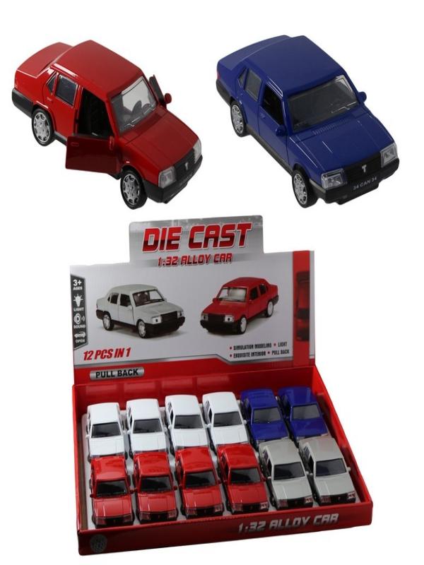 METAL ÇEK BIRAK 1:32 ARABA 6632-08