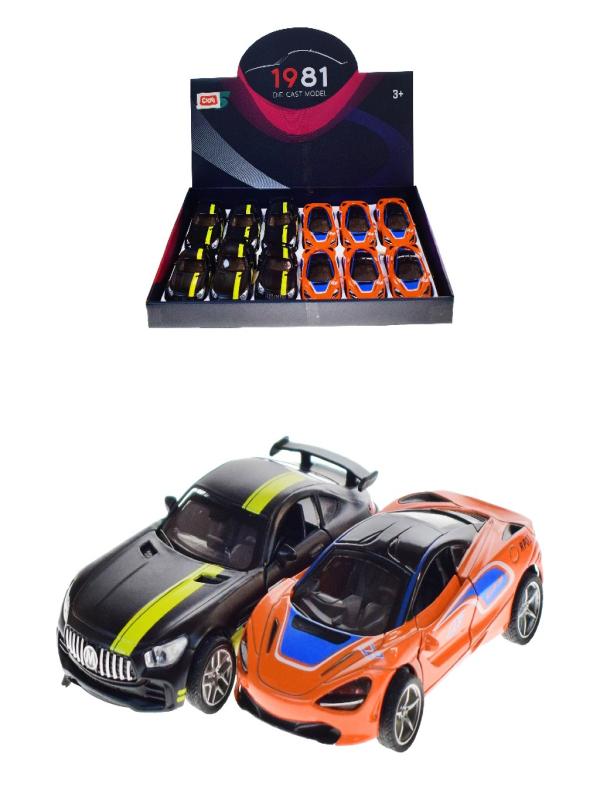 METAL ÇEK BIRAK KAPILARI AÇILIR 1:32 YARIŞ ARABASI 6632-45S