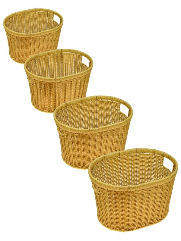 MİEN RATTAN OVAL SEPET 4 LÜ GM6359