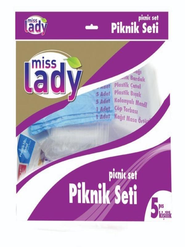 MİSS LADY PİKNİK SETİ 5 Lİ