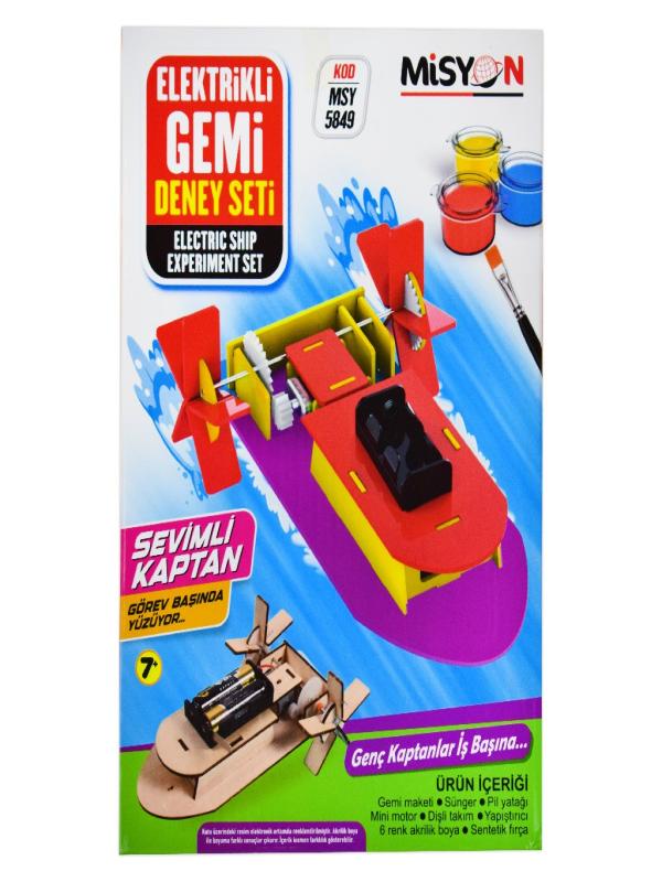 MİSYON ELEKTRİKLİ GEMİ DENEY SETİ 5849