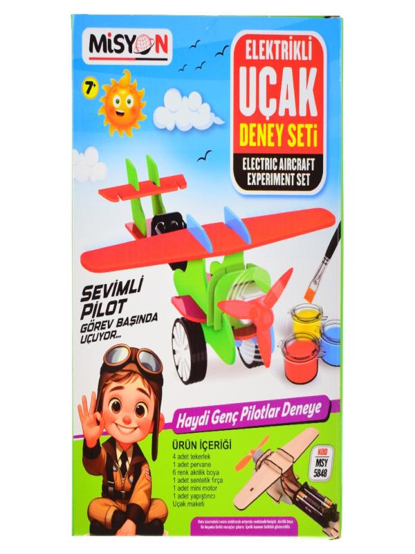 MİSYON ELEKTRİKLİ UÇAK DENEY SETİ