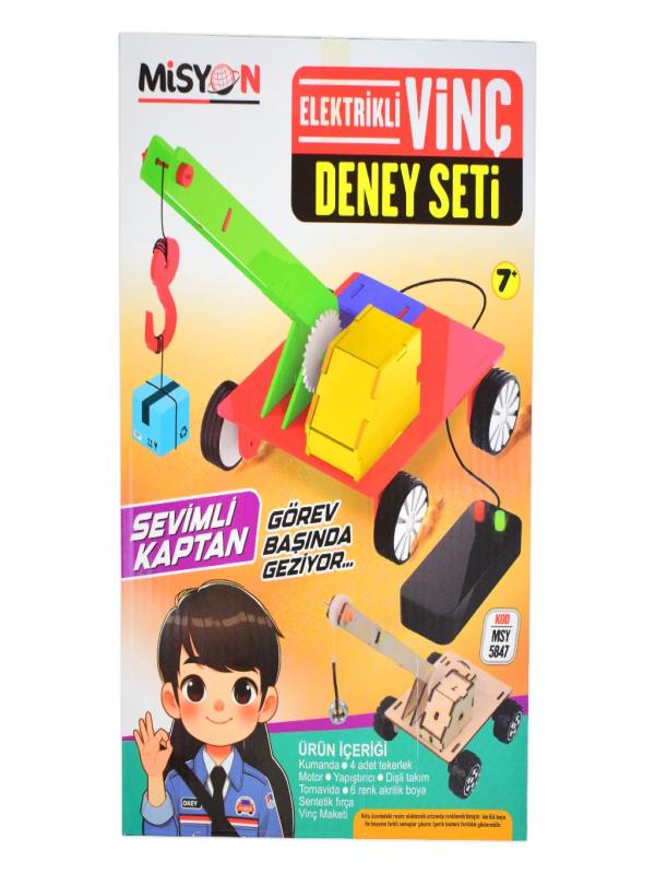 MİSYON ELEKTRİKLİ VİNÇ DENEY SETİ