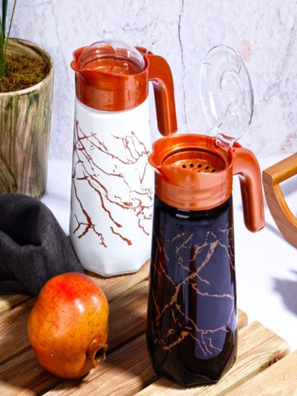 MİTER BARDAKLI BAŞ UCU SÜRAHİ 690 ML MT-37