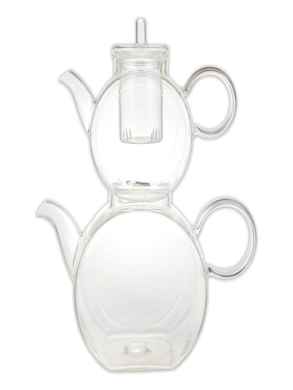 MİTER BOROSİLİKAT ŞEFFAF CAM ÇAYDANLIK MT-71