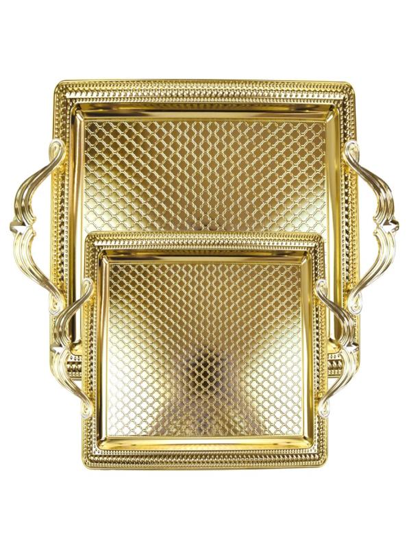 MİTRA 2 Lİ DİKDÖRTGEN TEPSİ MTR-1801-65