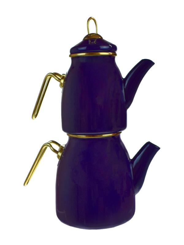 MOLİNO ROSE MODEL ÇAYDANLIK TAKIMI LACİVERT