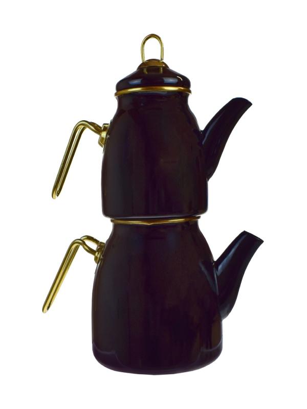 MOLİNO ROSE MODEL ÇAYDANLIK TAKIMI SİYAH