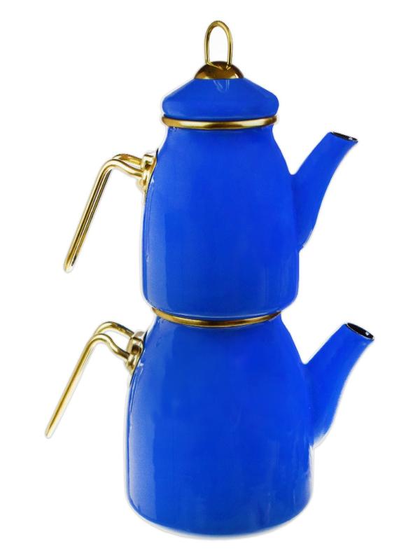 MOLİNO SERAMİK MAVİ DEKOR ÇAYDANLIK TAKIMI MLN-90328