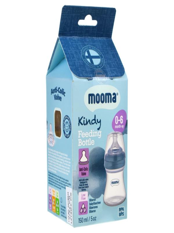 MOOMA KİNDY BİBERON 150 ML YAVAŞ AKIŞ TP-150-2