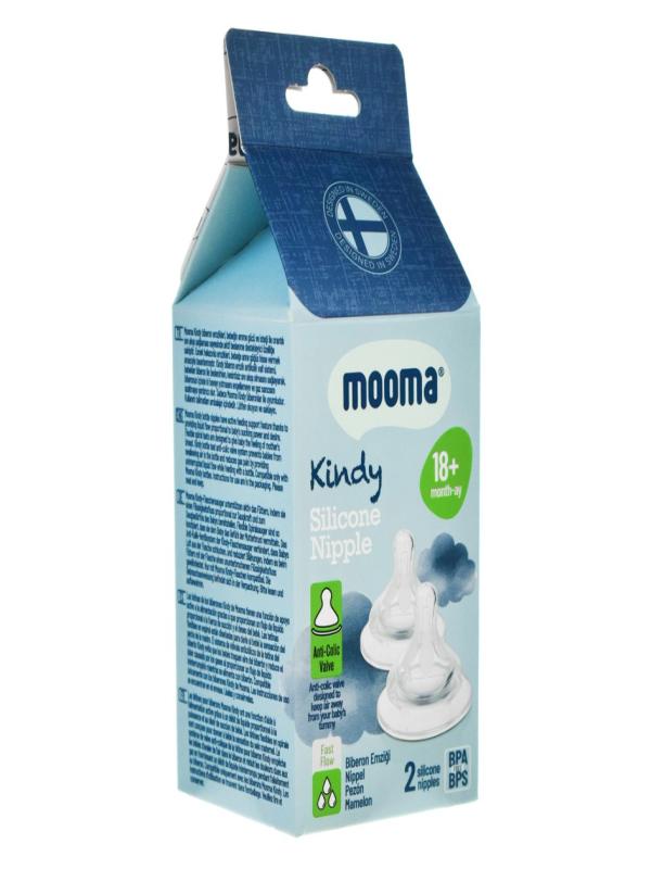 MOOMA KİNDY BİBERON EMZİK 2 Lİ HIZLI AKIŞ TP-0003-0