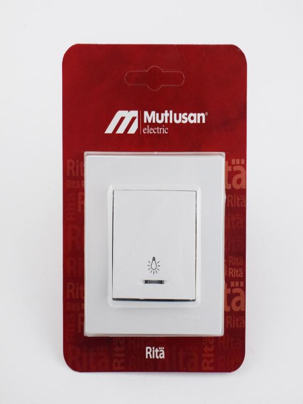MUTLUSAN RİTA IŞIKLI ÇAĞIRMA VİDALI BEYAZ 220V