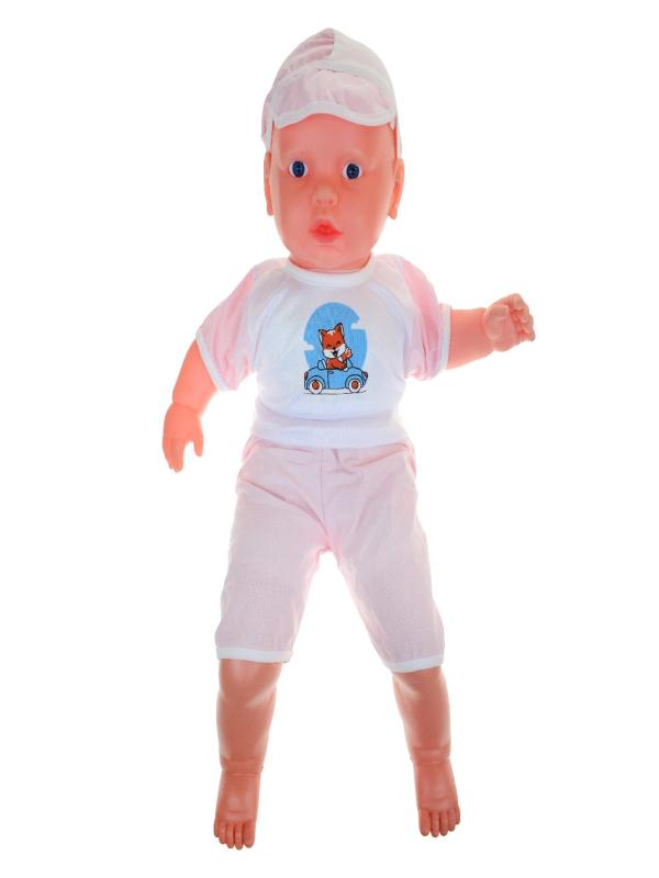 MÜZİKLİ GÖVDESİ DOLGULU BEBEK 60CM ELF249110