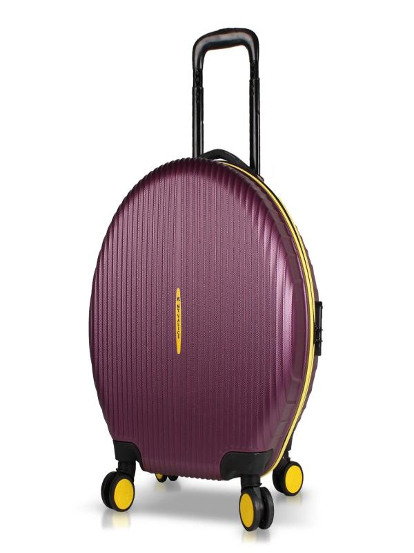 MY VALİCE BUBLE ABS YUVARLAK VALİZ FUŞYA