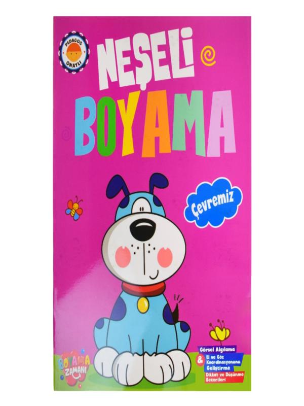 NEŞELİ ÇEVREMİZ BOYAMA KİTABI