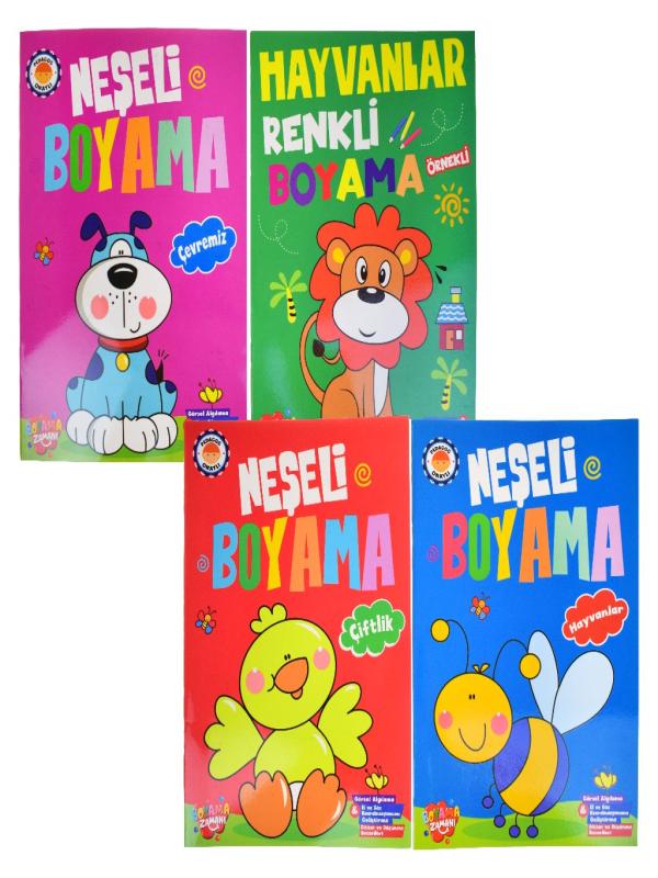NEŞELİ ÇİFTLİK BOYAMA KİTABI