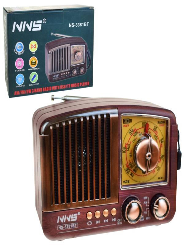 NNS RADYO MUSIC PLAYER NNS-3381BT