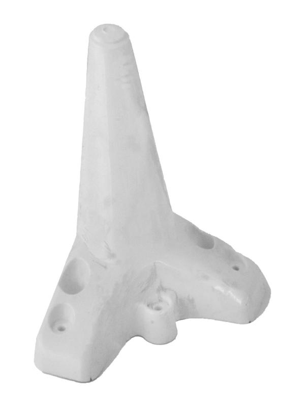 NOBEL WETRA AYAK DÜZ BEYAZ 12CM 16993212