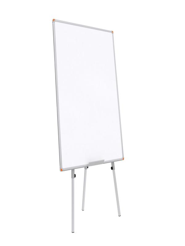 NOKİ ALÜMİNYUM ÇERÇ.80*120 LAMİNANT YÜZEYLİ TELESKOPİK AYAKLI BEYAZ YAZI TAHTASI