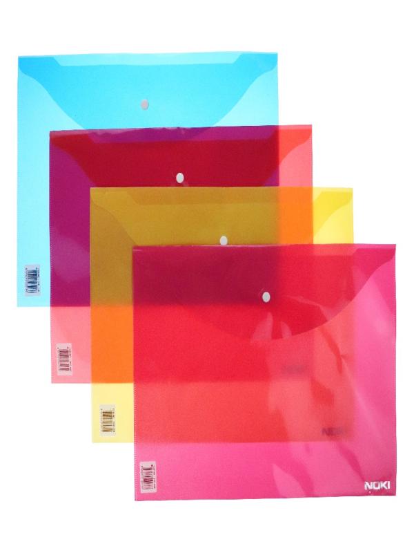 NOKİ DOSYA ÇITÇITLI EVRAK ZARFI PEMBE 3101-070