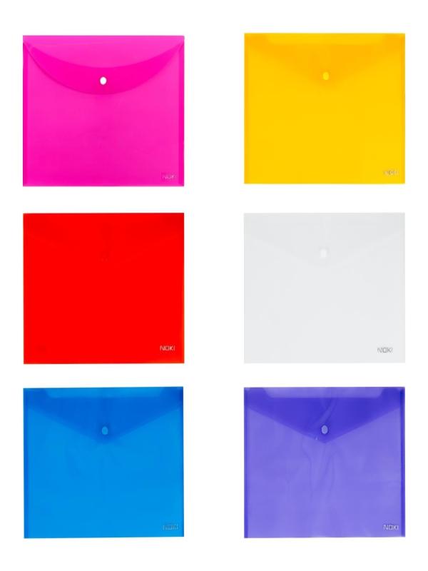 NOKİ DOSYA ÇITÇITLI EVRAK ZARFI RENKLİ 3101