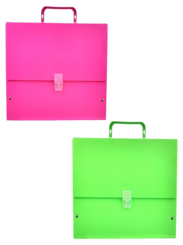 NOKİ KUTU KLASÖR RENKLİ KULPLU ÇANTA 3202RK