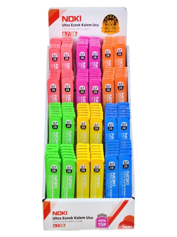 NOKİ MİN 2B 0.7MM 75MM 24LÜ TÜP 7217-144