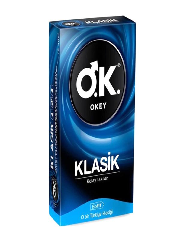 OKEY KLASİK PREZERVATİF 10 LU