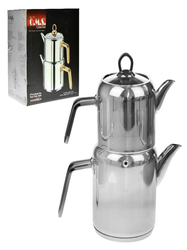 OMS ÇELİK ÇAYDANLIK TAKIMI 8074-M