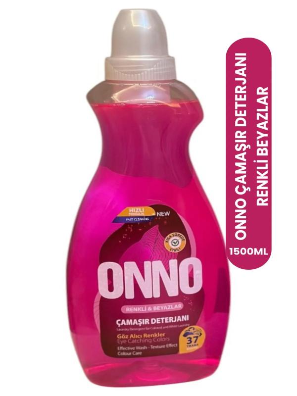 ONNO EXPRESS ÇAMAŞIR DETERJAN 1500 ML RENKLİ BEYAZ