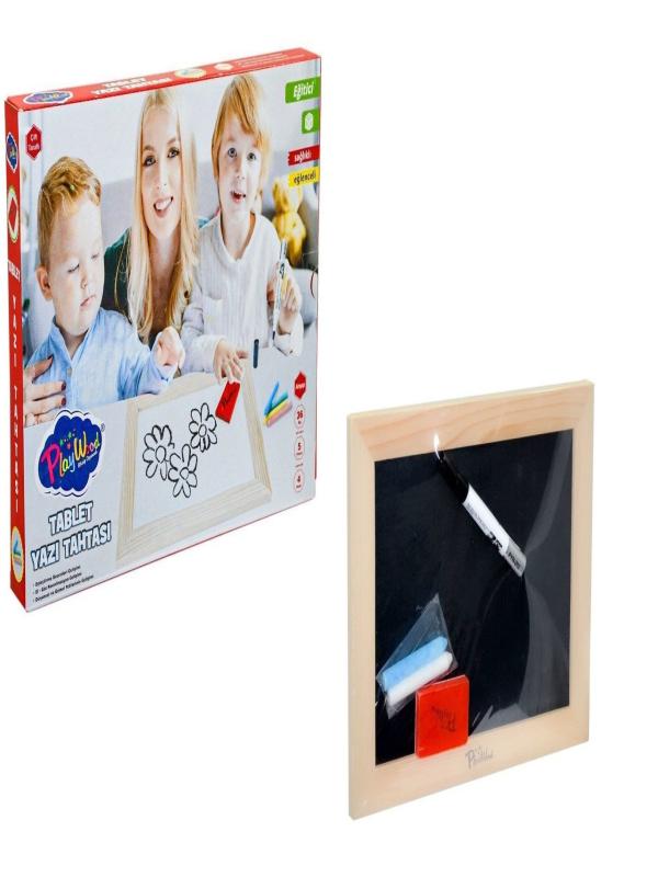 ONY-391 KUTUDA AHŞAP TABLET YAZI TAHTASI