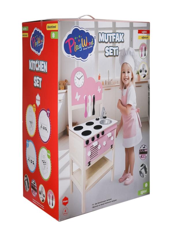 ONY-408 KUTUDA AHŞAP MUTFAK SETİ