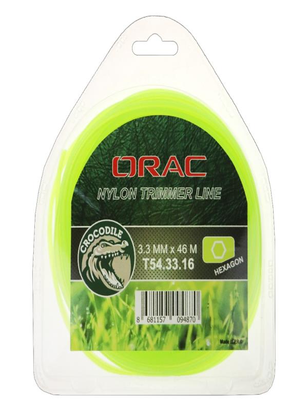 ORAC MİSİNA ALTI KÖŞE CROCODILE YEŞİL 3,3MM*46M T54.33.16