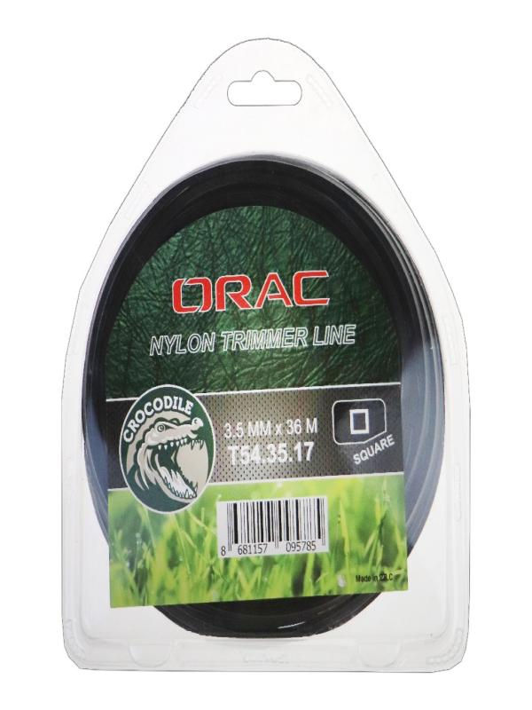 ORAC MİSİNA SİYAH KARE 3,5MM*36M T54.35.17
